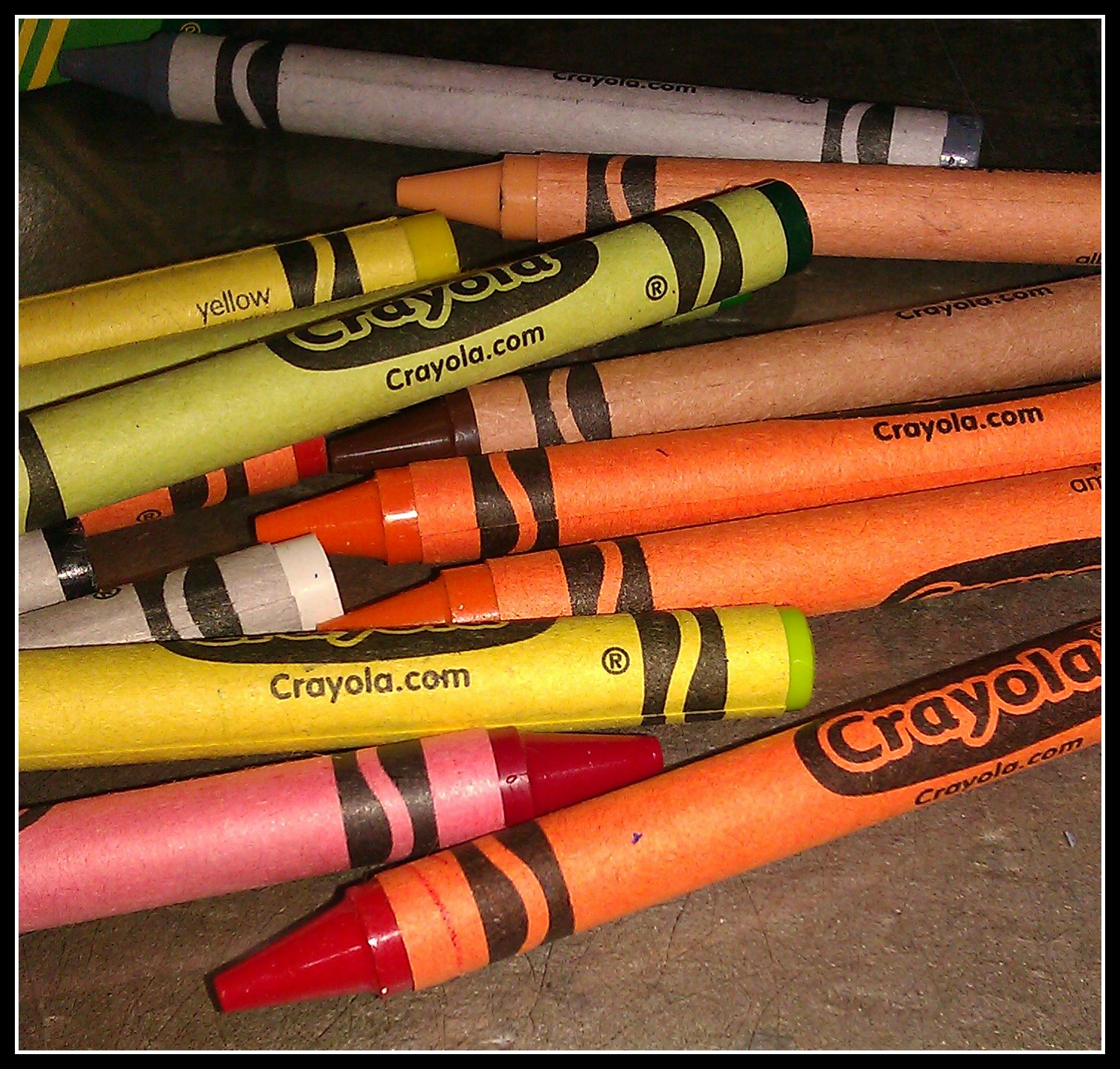 crayons being made