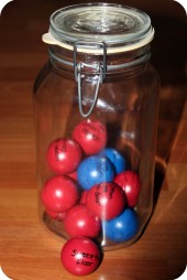 Ping Pong Chore jar