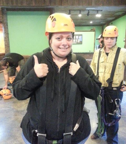 Ziplining in Smokey Mountains