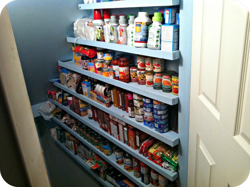 Thanks To Glidden Paint, How To Paint Shelves In Pantry