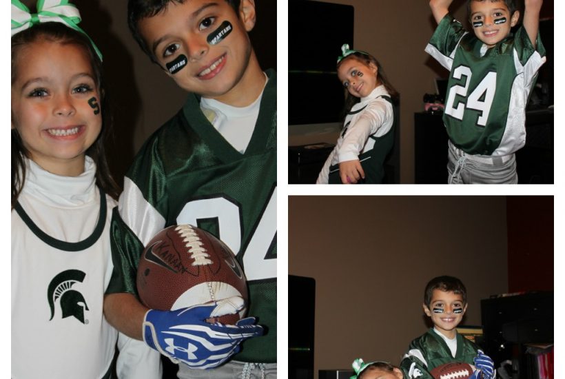 MSU football and cheerleading