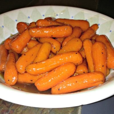 whiskey glazed carrots