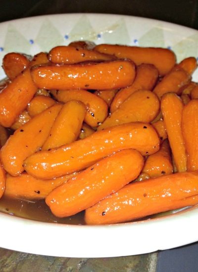 whiskey glazed carrots