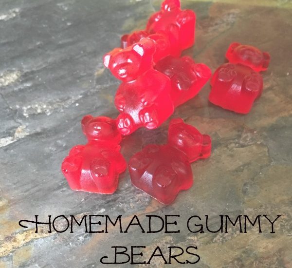 homemade gummy bears