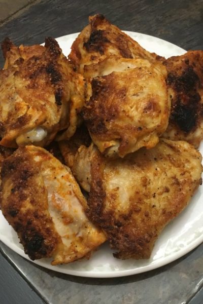 spicy chicken thighs