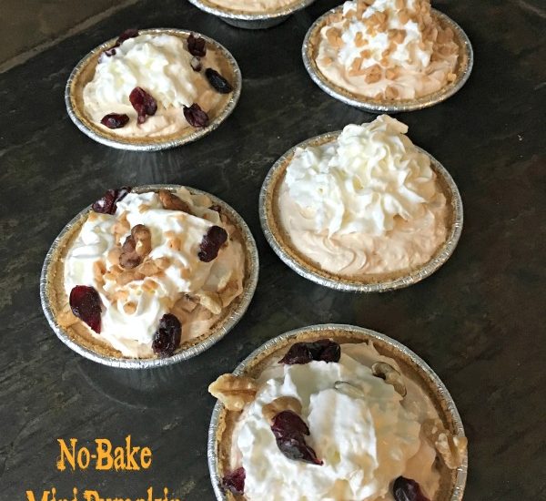 mini pumpkin cheesecakes