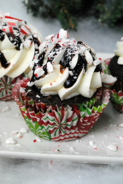 peppermint mocha cupcakes