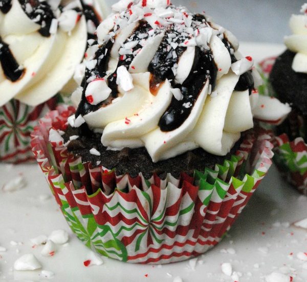 peppermint mocha cupcakes