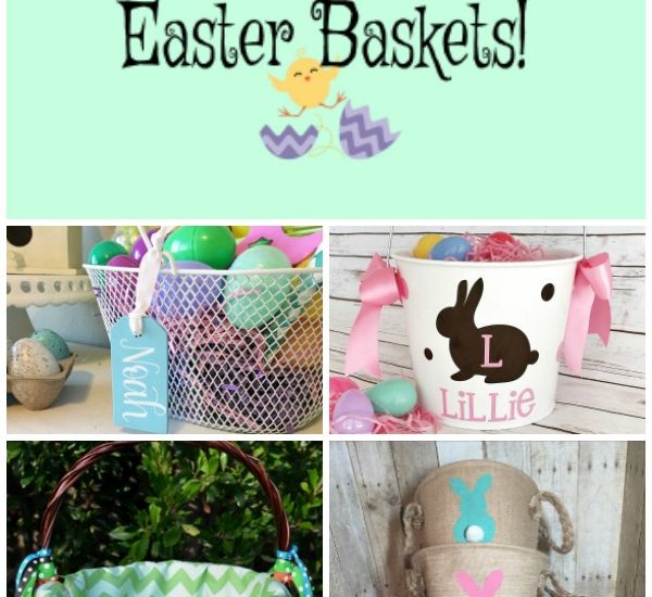 personalized easter baskets