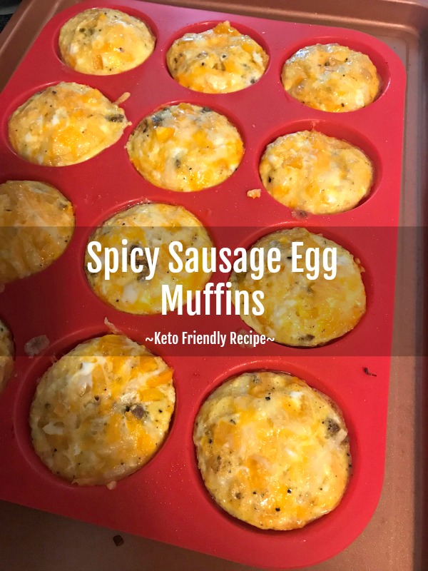 spicy sausage egg muffins