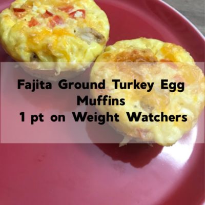 ground turkey egg muffins