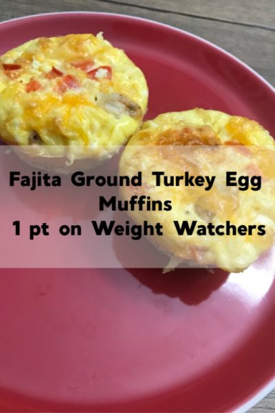 ground turkey egg muffins