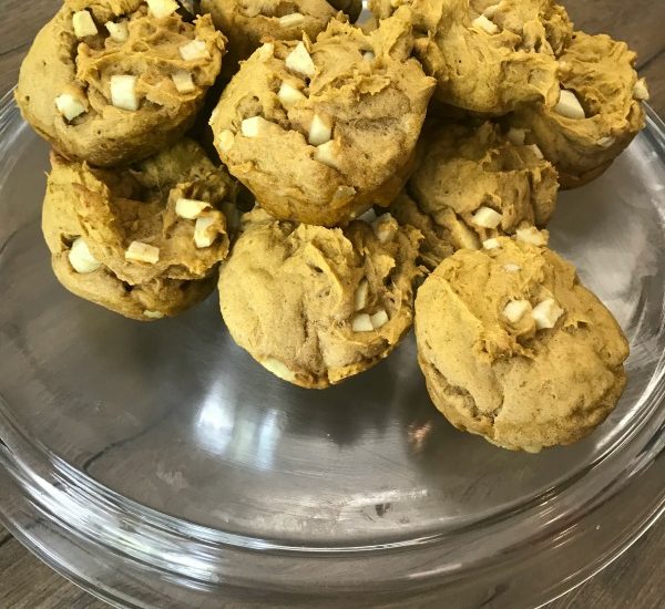apple spice pumpkin muffins