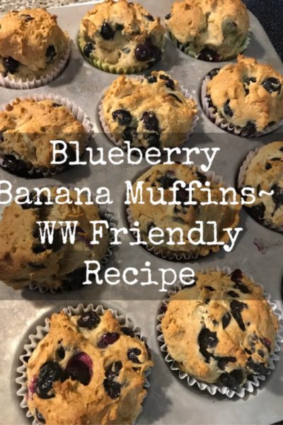 blueberry banana muffins