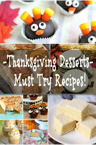 thanksgiving desserts