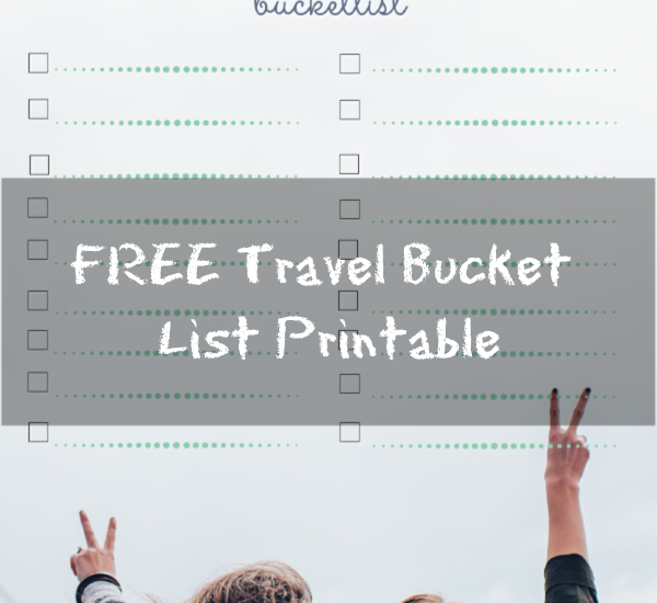 travel bucket list
