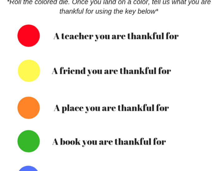 thankful thanksgiving activity