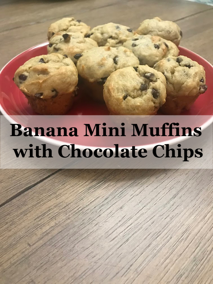 banana mini muffins