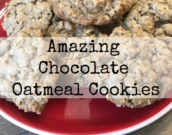 chocolate oatmeal cookies