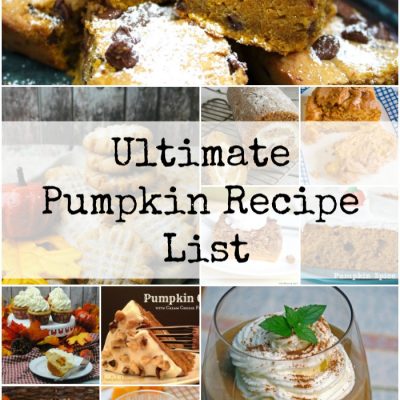 ultimate pumpkin recipe