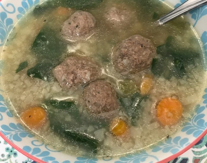 low carb italian wedding soup