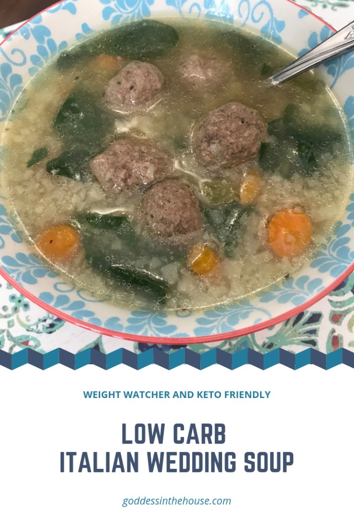 low carb italian wedding soup