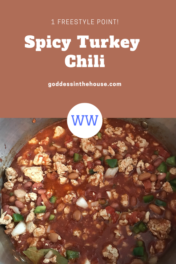 Spicy Turkey Chili Ww Recipe Diaries Of A Domestic Goddess