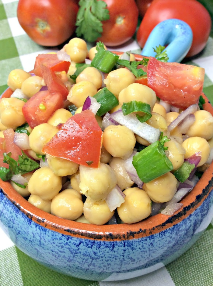 Easy Chickpea Salad
