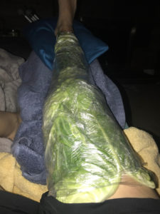 reduce swelling with cabbage