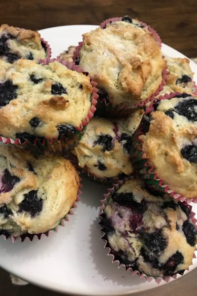 gluten free blueberry muffins