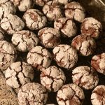 chocolate peppermint crinkle