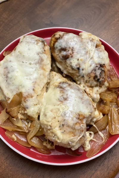 french onion chicken