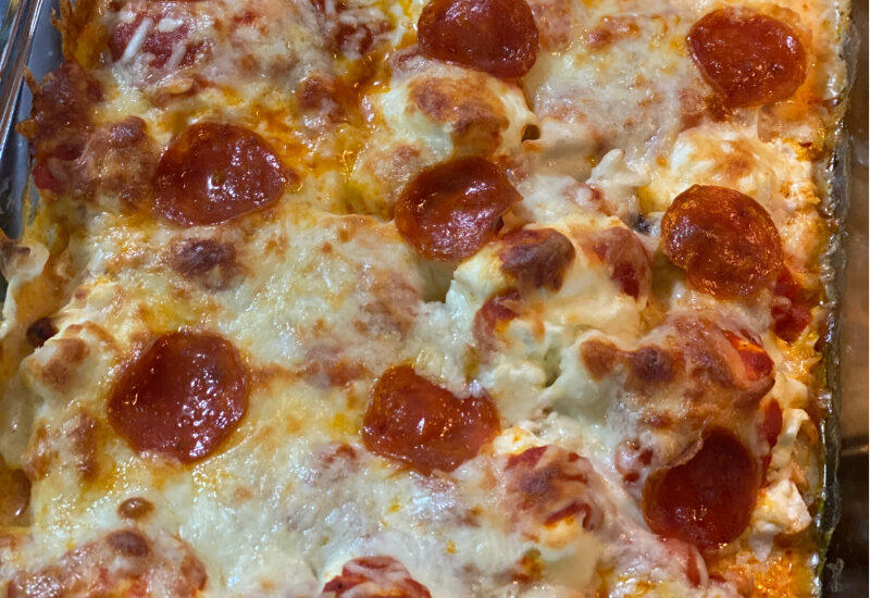 pizza chicken casserole