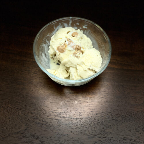 Banana Peanut Butter Chip Keto Ice Cream Diaries of a Domestic Goddess