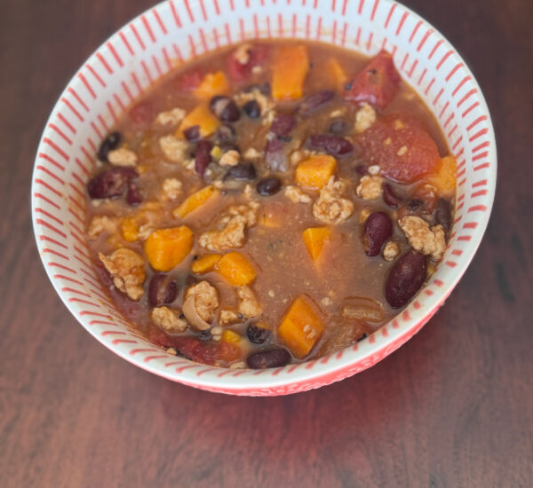 ground turkey and sweet potato