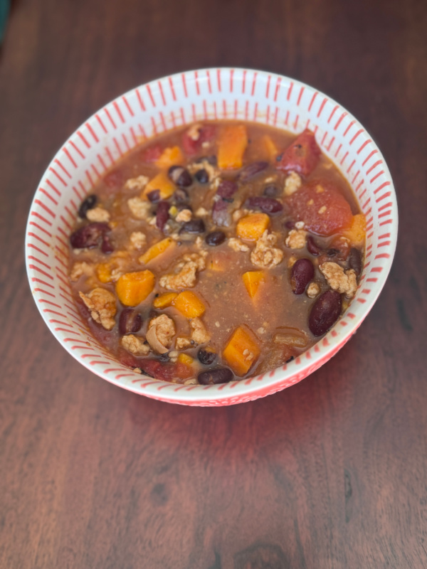 ground turkey and sweet potato